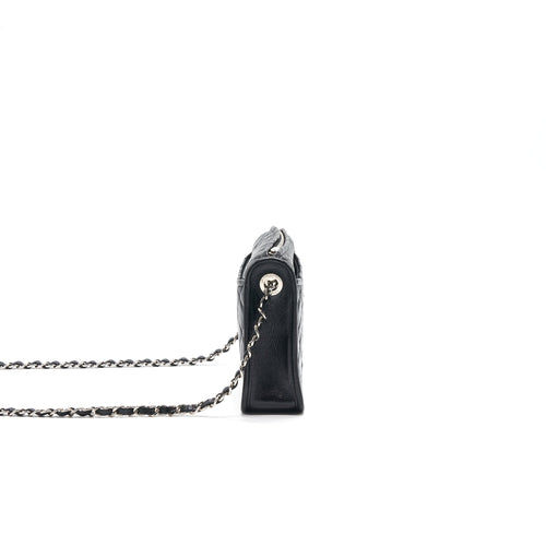 Chanel 18B Calfskin Camera Case Black