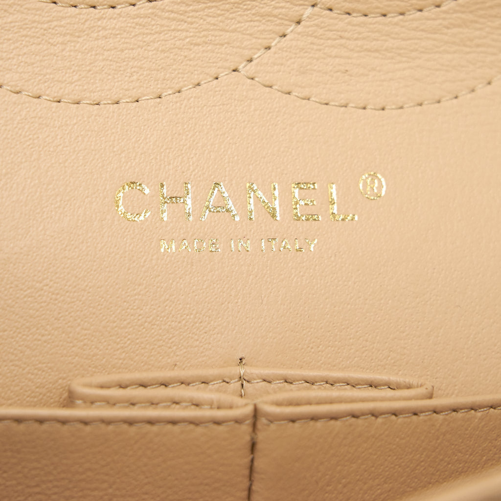 Chanel Jumbo Classic Double Flap Bag Beige