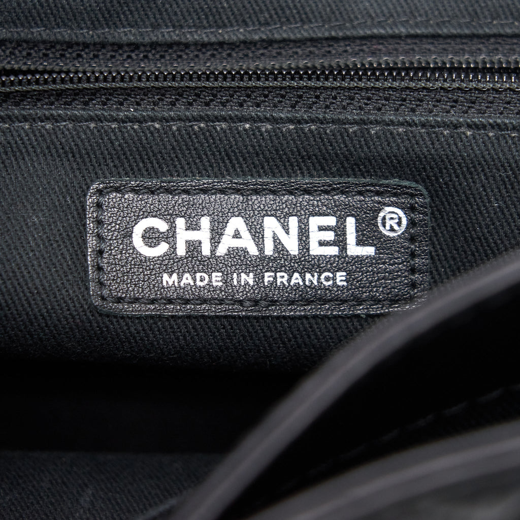 Chanel Calfskin Flap Bag Black