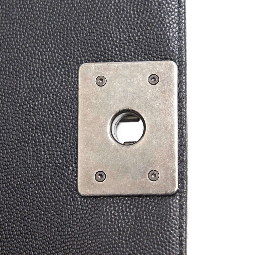 Chanel Small Leboy Cavier Black ruthenium Hardware