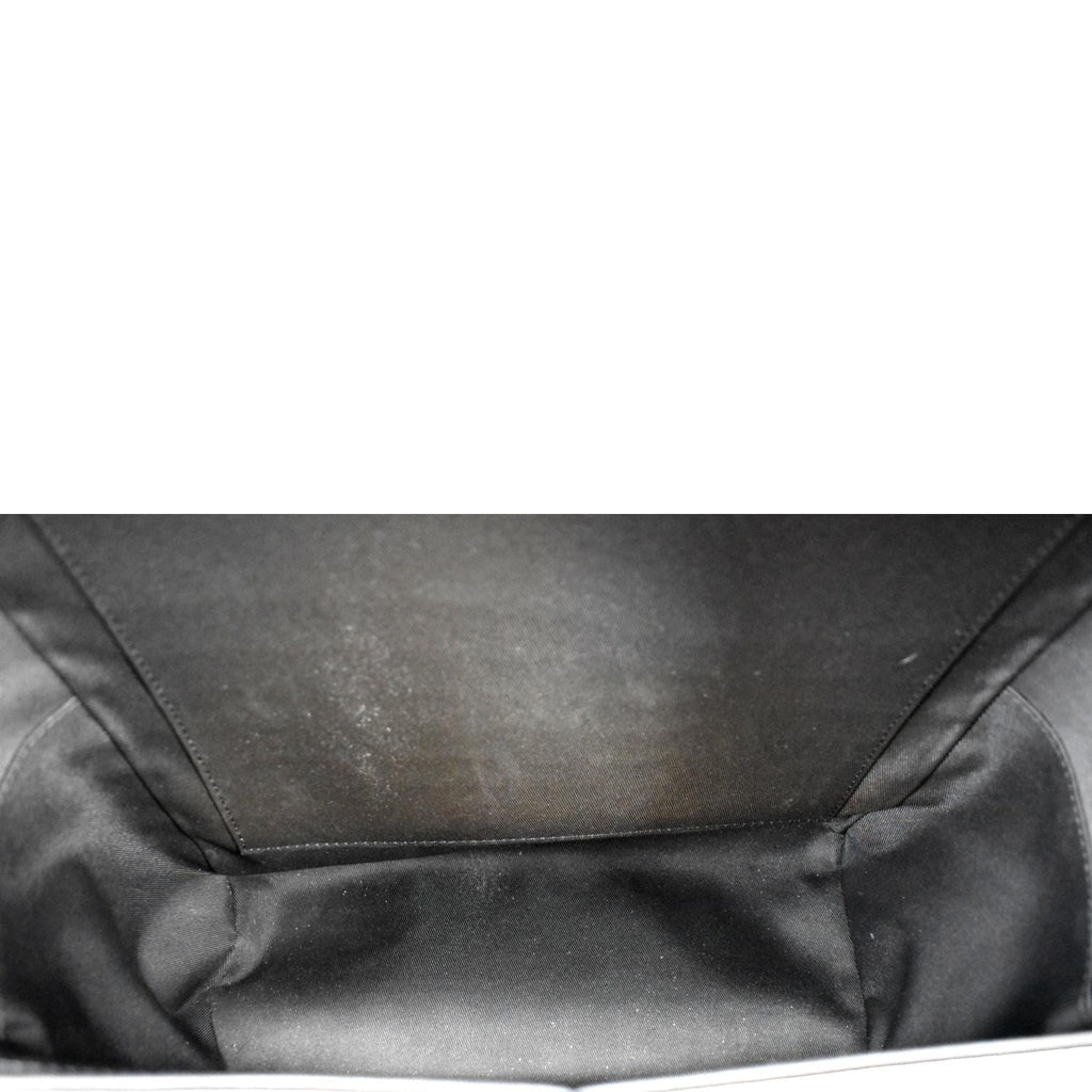 LOUIS VUITTON Takeoff Aerogram Grained Calf Leather Backpack Black