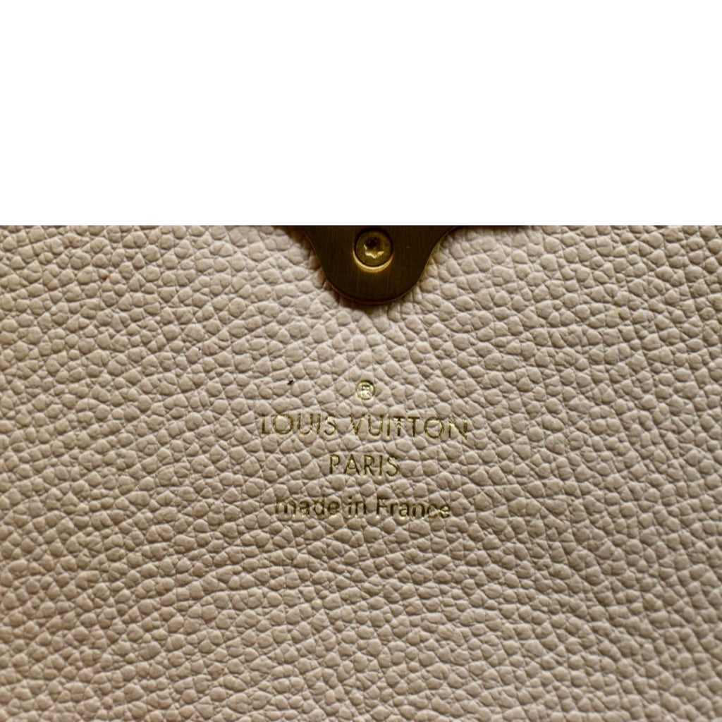LOUIS VUITTON Clapton Damier Ebene Backpack Bag Creme Beige