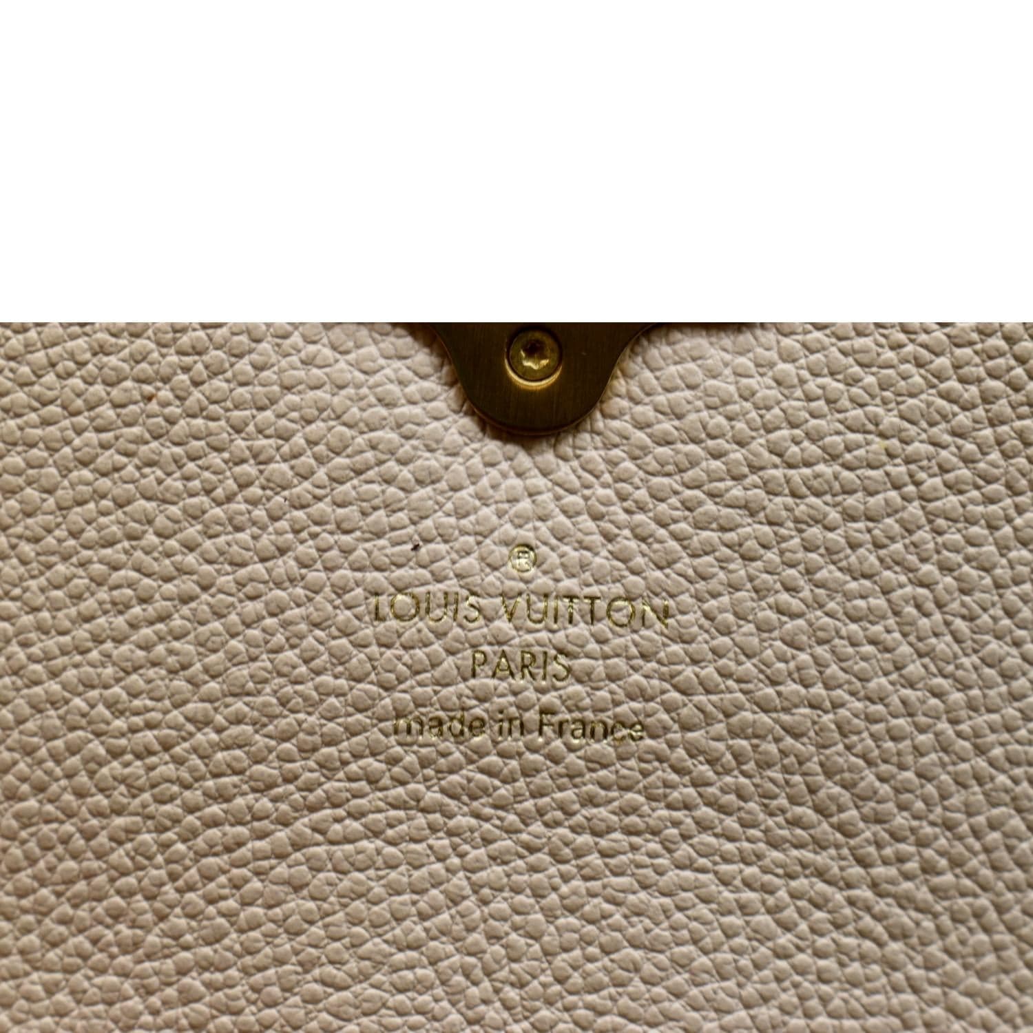 LOUIS VUITTON Clapton Damier Ebene Backpack Bag Creme Beige