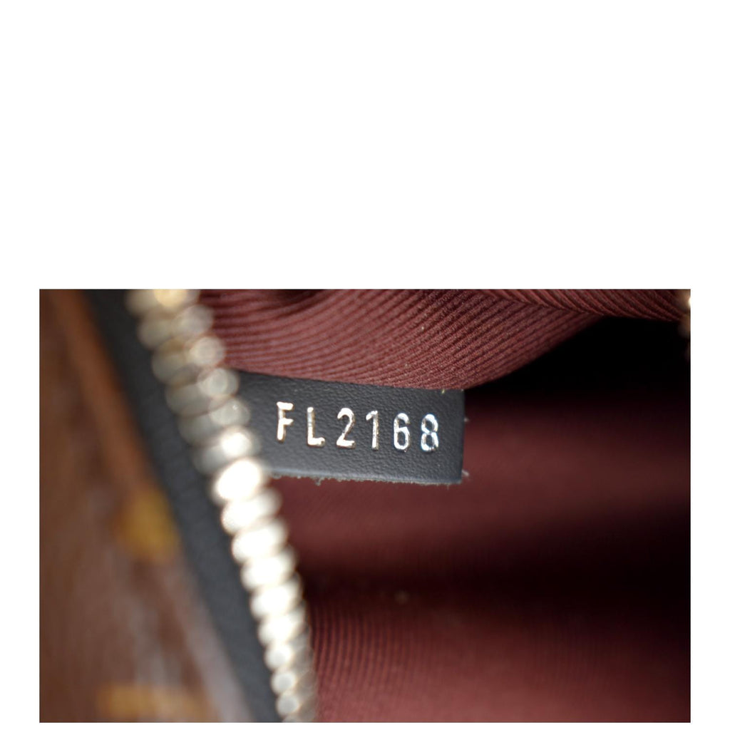 LOUIS VUITTON Josh Monogram Canvas Backpack Bag Brown