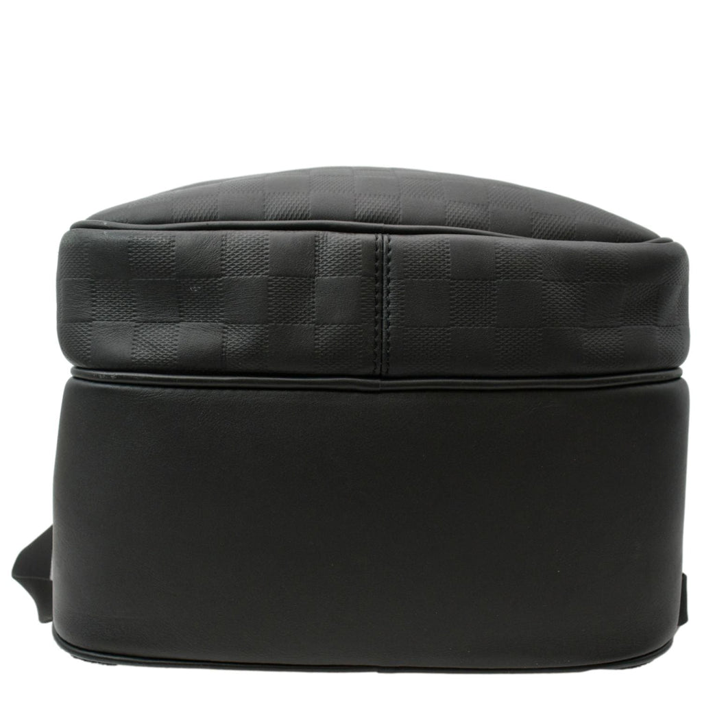 LOUIS VUITTON Michael Damier Infini Leather Backpack Bag Black
