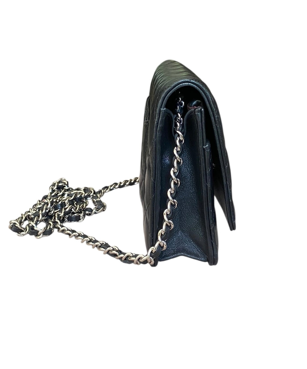 Chanel Black 2019 Classic Leather CC WOC