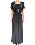 Gucci Tom Ford Black Jewel Belted Gown - IT 44 / US 8