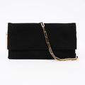 Gucci Flap Chain Black Velvet