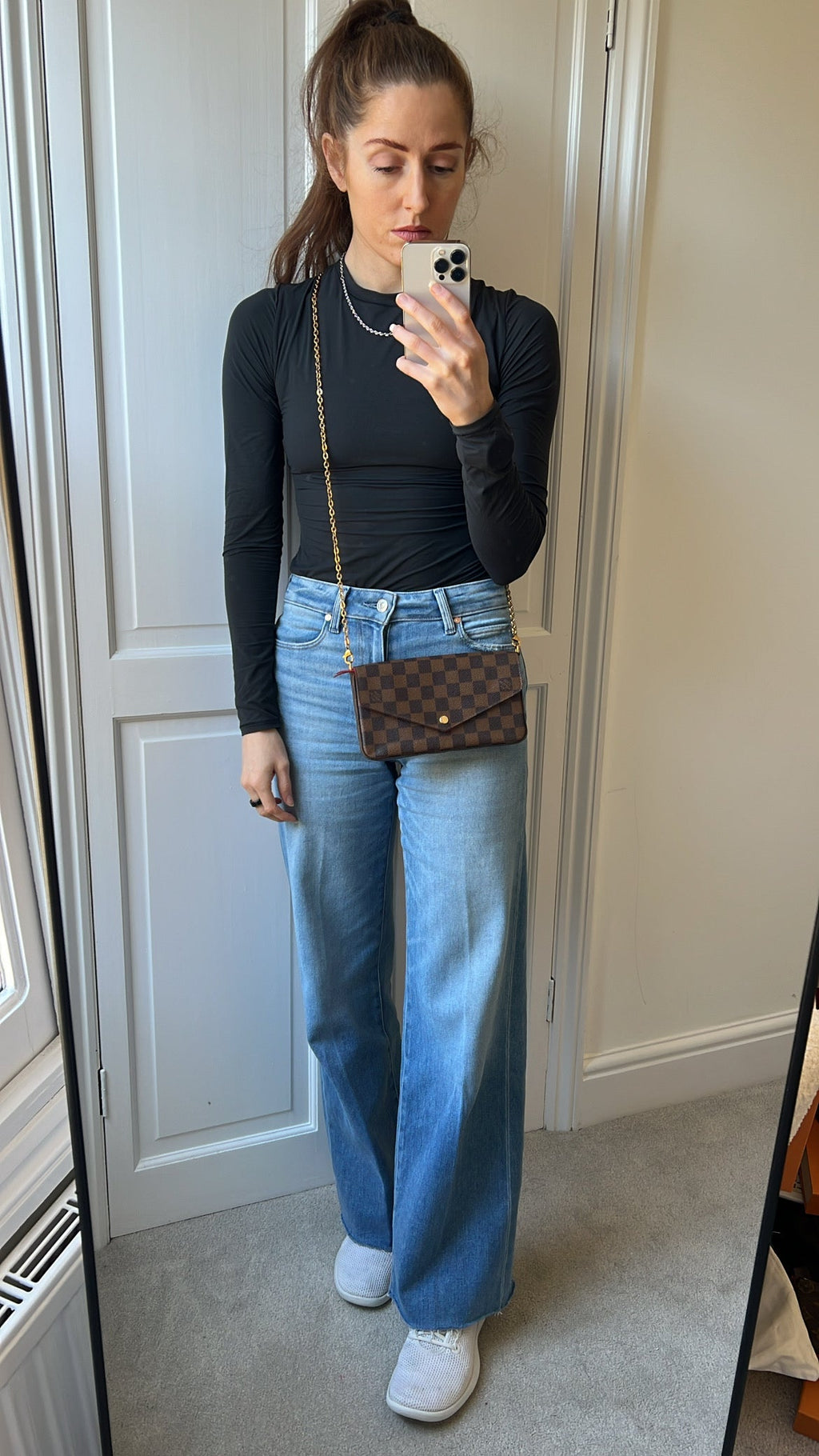 Louis Vuitton Felicie Pochette Damier Ebene (RRP £1090)