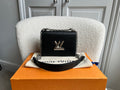 Louis Vuitton Black Twist PM Shoulder Bag (RRP £3250)