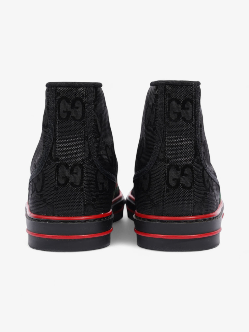 Gucci Off The Grid High-tops Black / Green / Red Canvas EU 44.5 UK 10.5