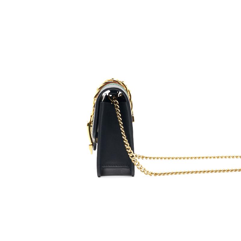 Gucci Sylvia Leather Super Mini Bag