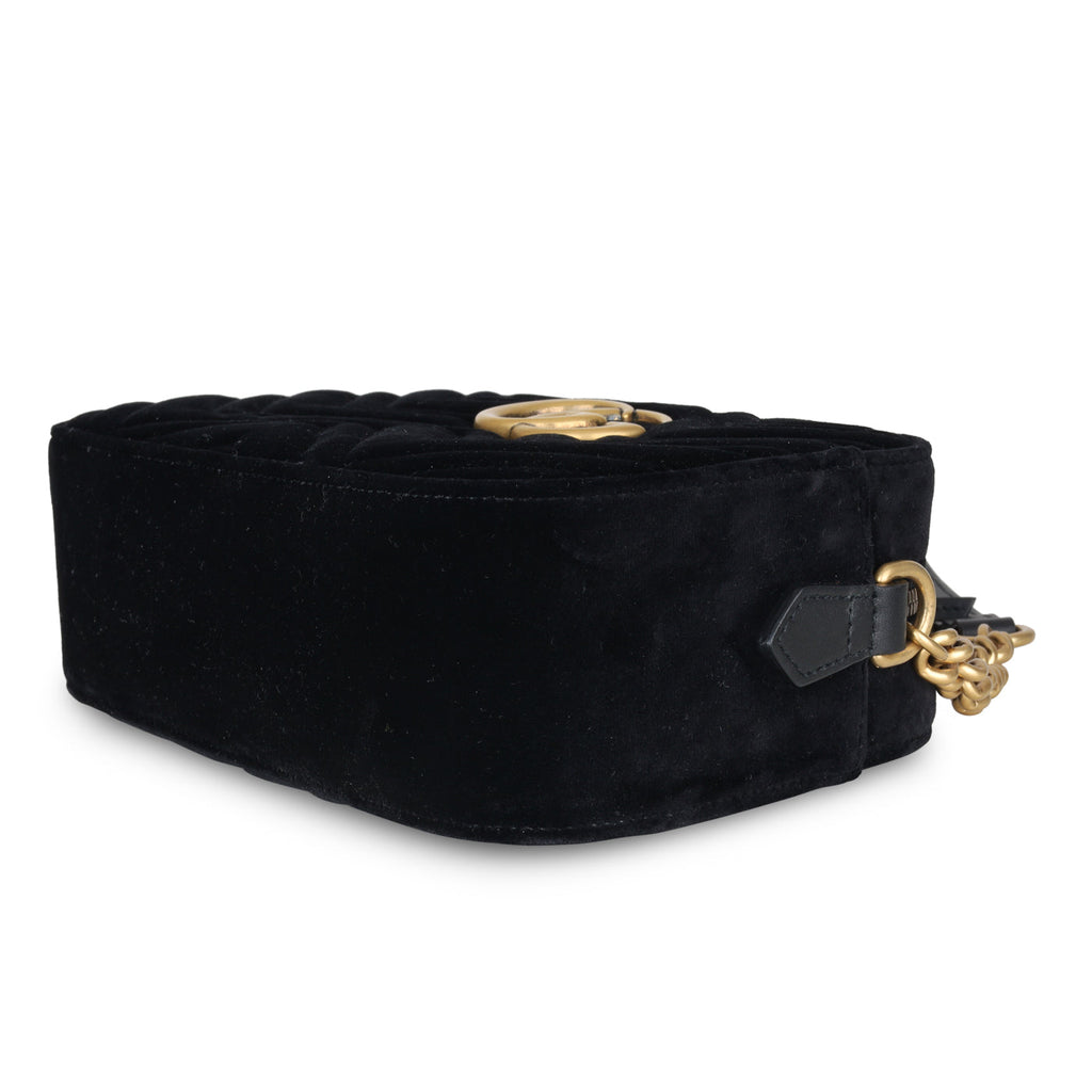 Gucci Small Marmont Bag - Velvet