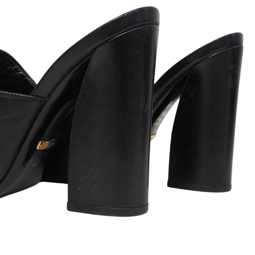 Gucci Heeled Horsebit Mules - Women's 36.5