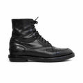 Gucci Leather Combat Boots - Men's 9.5