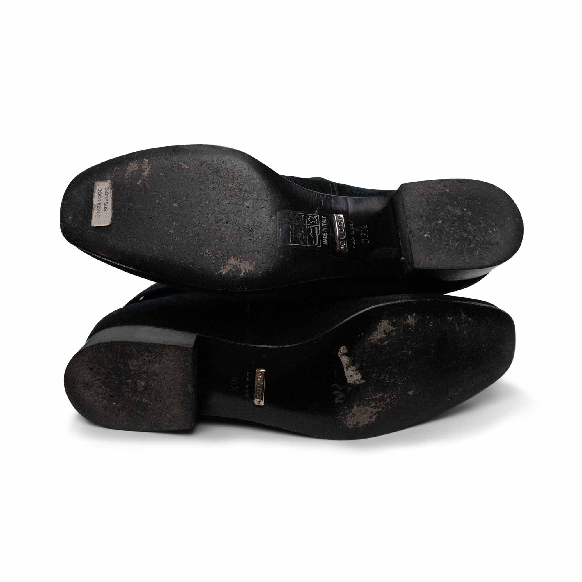 Gucci 'Dionysus' Suede Boots - Women's 36.5