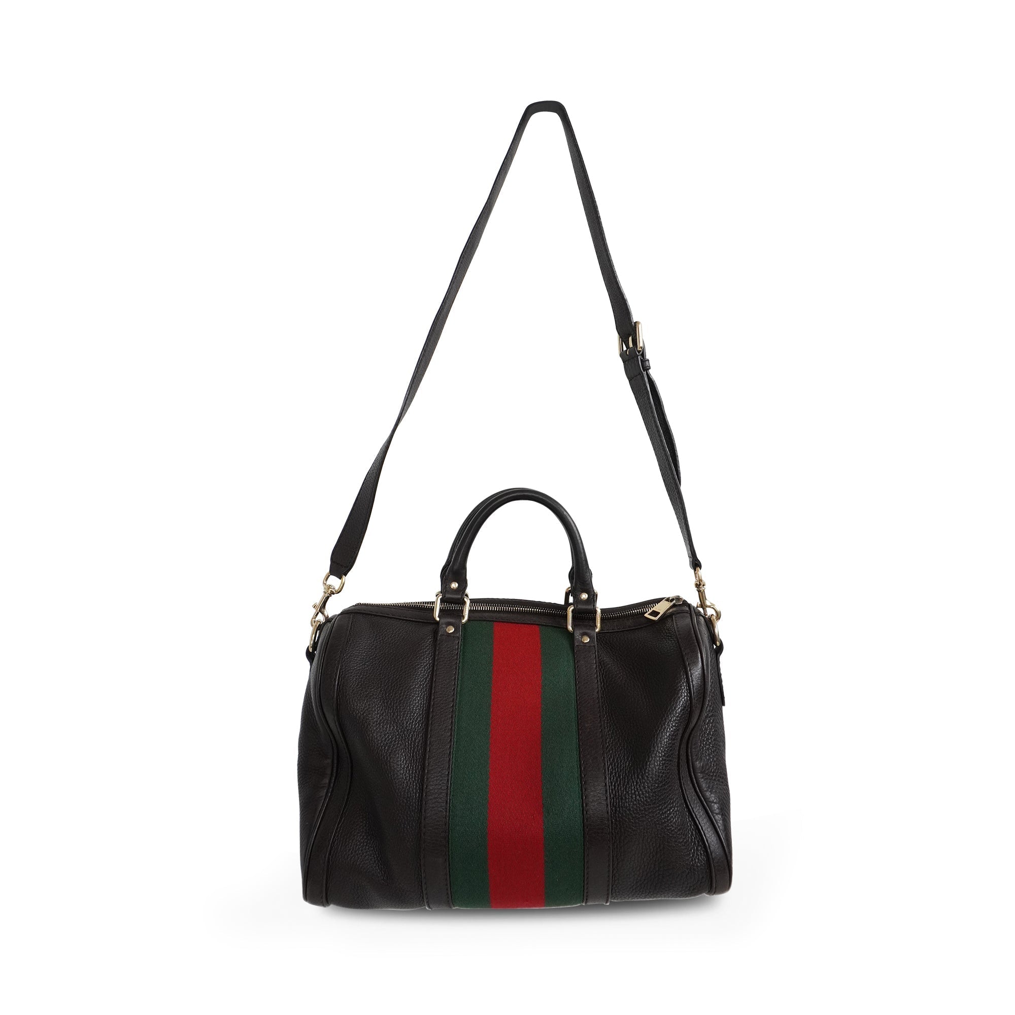 Gucci 'Web' Boston Bag
