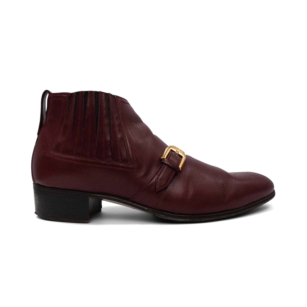 Gucci Buckle Boots - Men's 8.5
