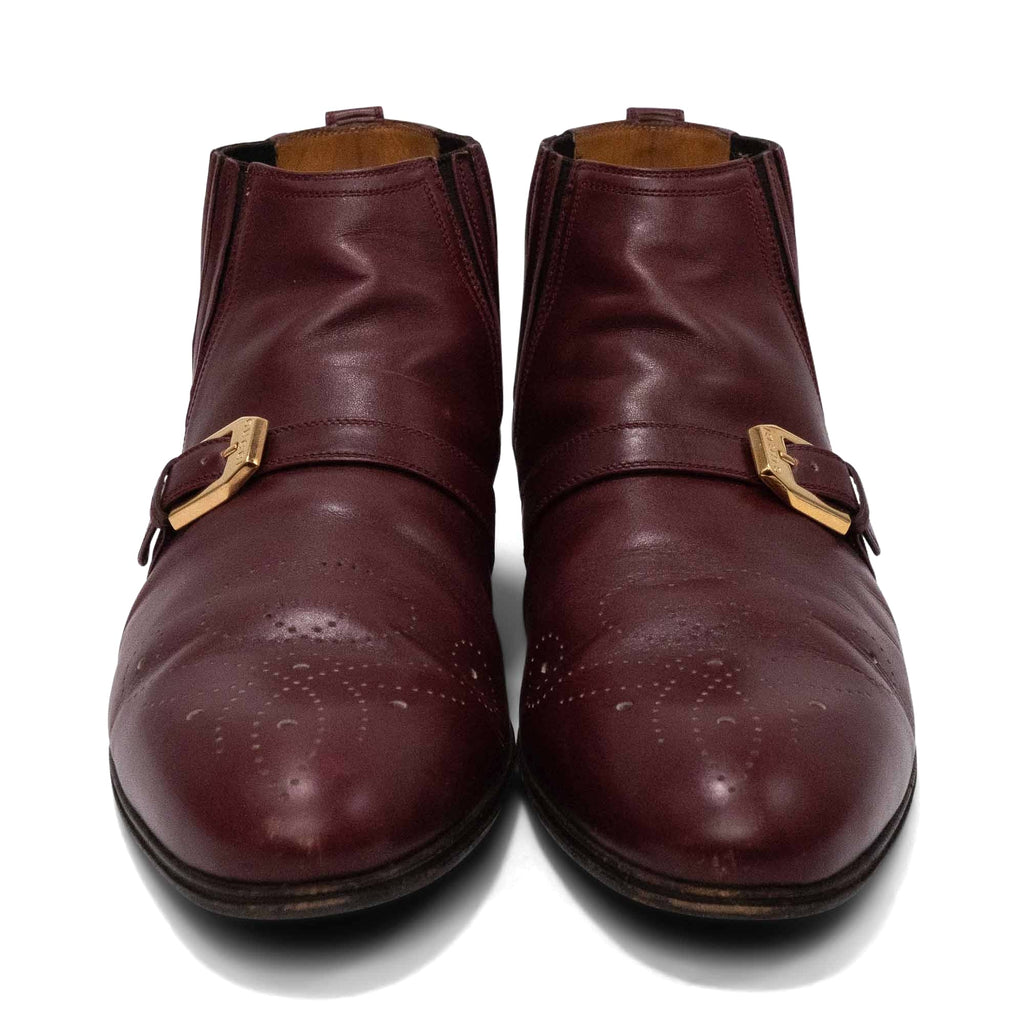 Gucci Buckle Boots - Men's 8.5