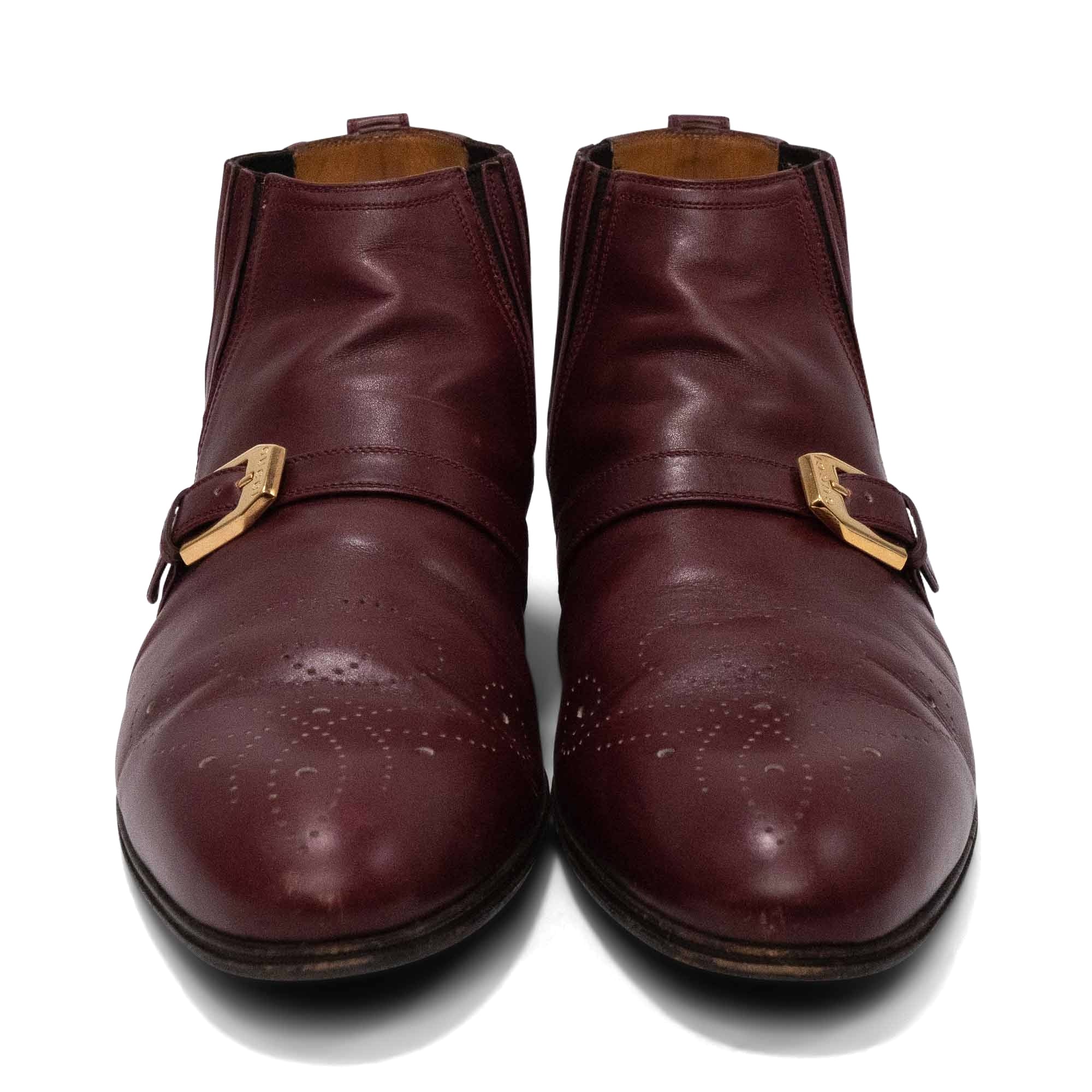 Gucci Buckle Boots - Men's 8.5