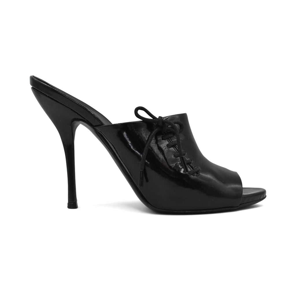 Gucci Lace Up Mules - Women's 39.5