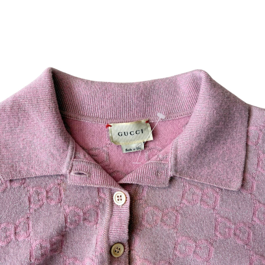 Gucci 'Guccissima' Polo Shirt - Women's S