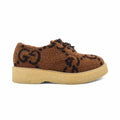 Gucci 'Jumbo GG' Derby Shoes - Men's 8