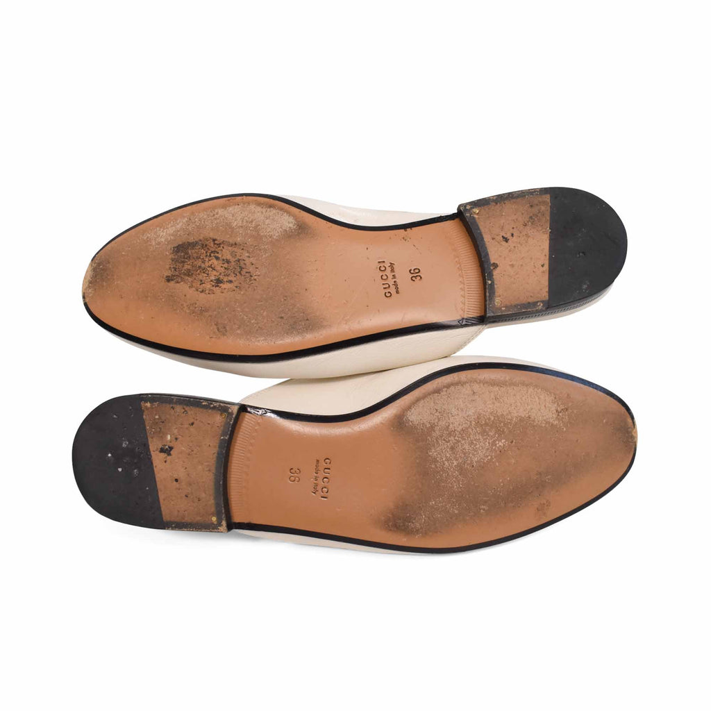 Gucci 'Princetown' Leather Mules - Women's 36