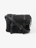 Gucci Monogram Messenger Bag Black Nylon