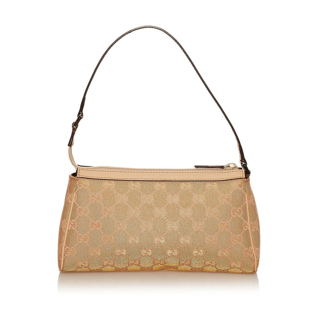 Gucci Abbey GG Canvas Baguette (SHG-29559)