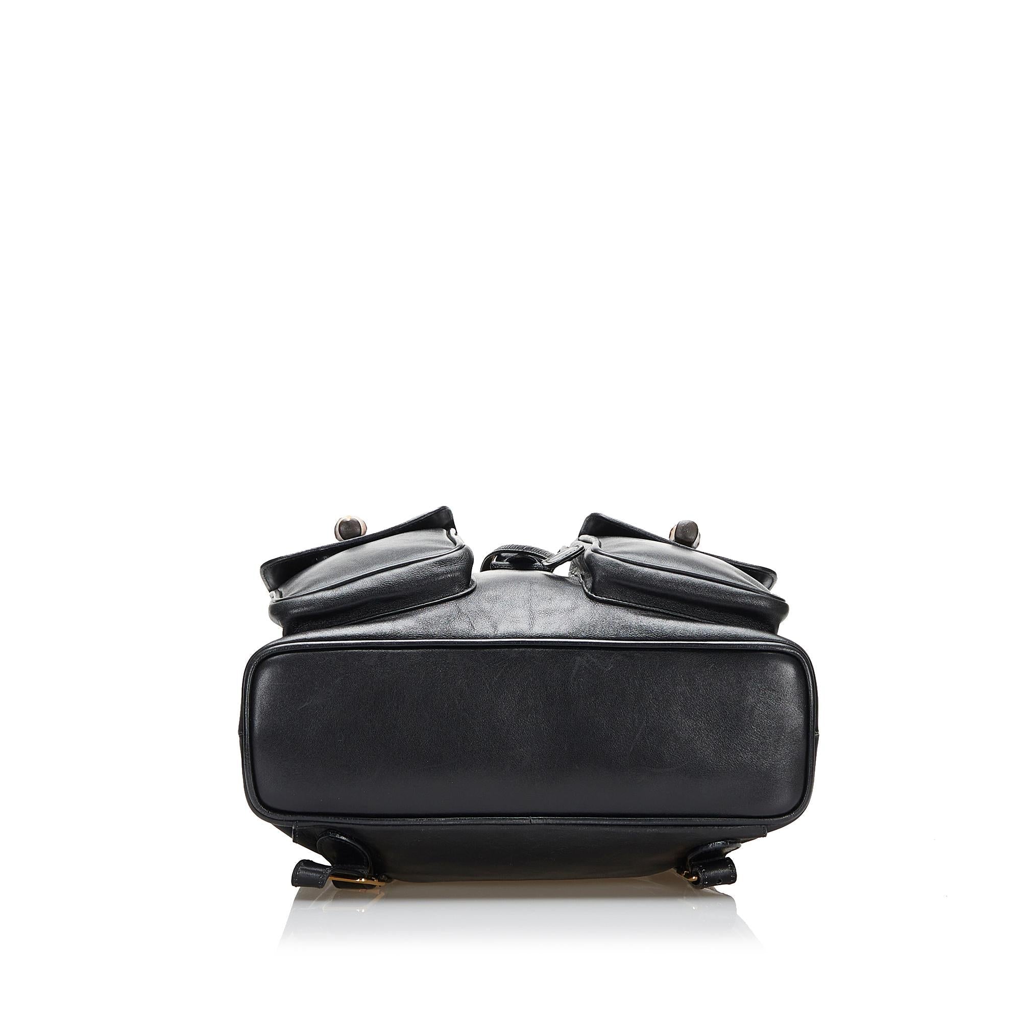 Gucci Bamboo Backpack (SHG-Pv91h6)