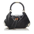 Gucci Bamboo Indy Leather Hobo Bag (SHG-29680)