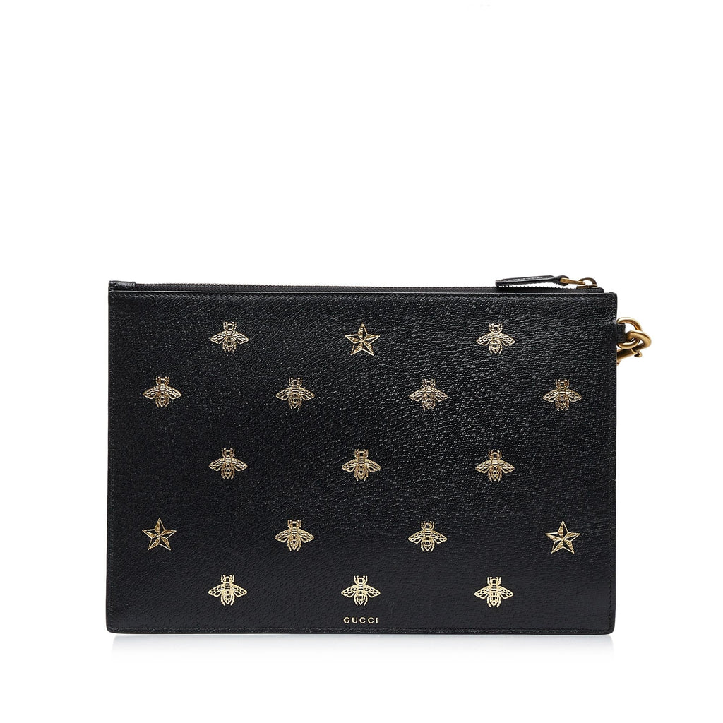 Gucci Bee Star Clutch (SHG-AF5WVQ)