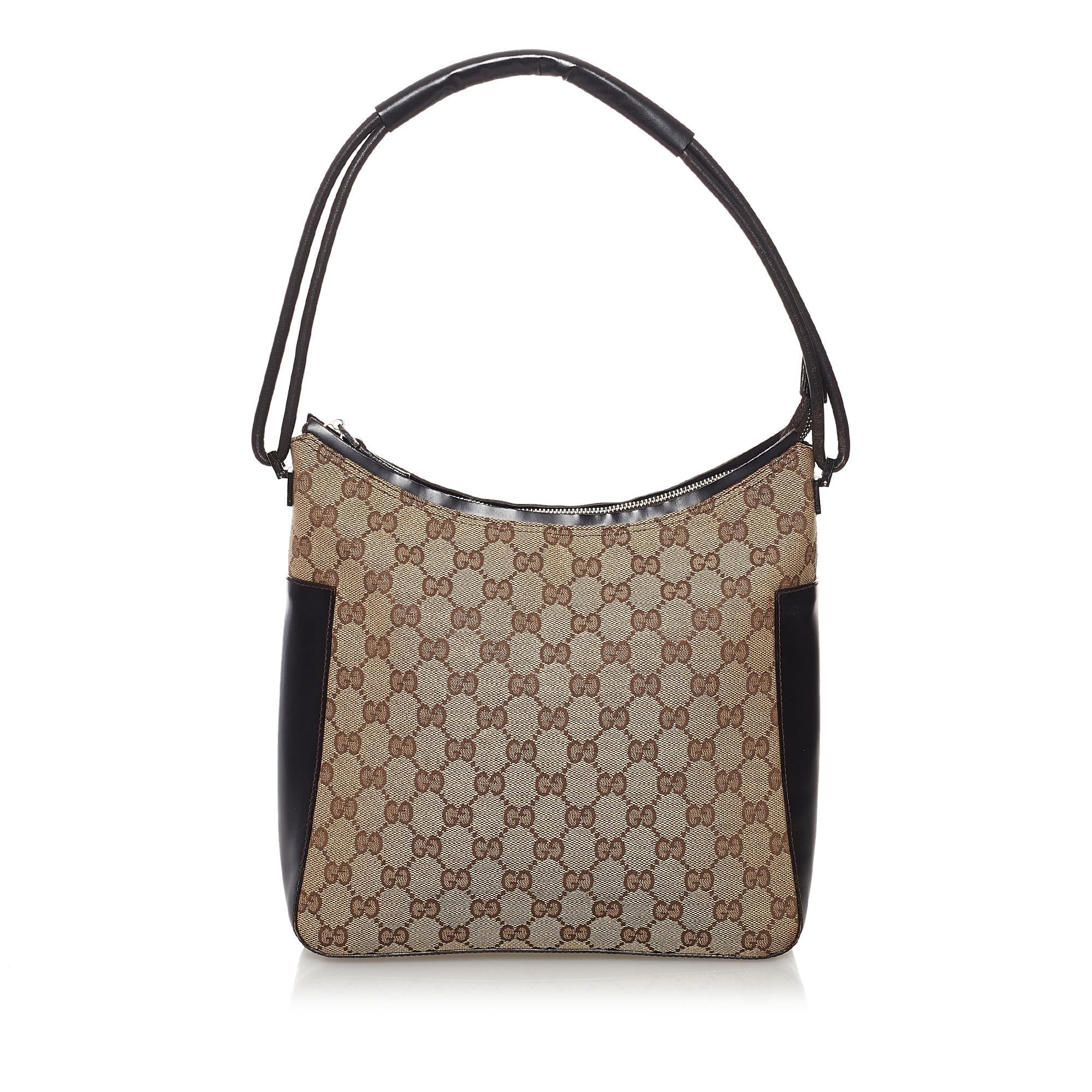 Gucci Canvas Shoulder Bag (SHG-32444)