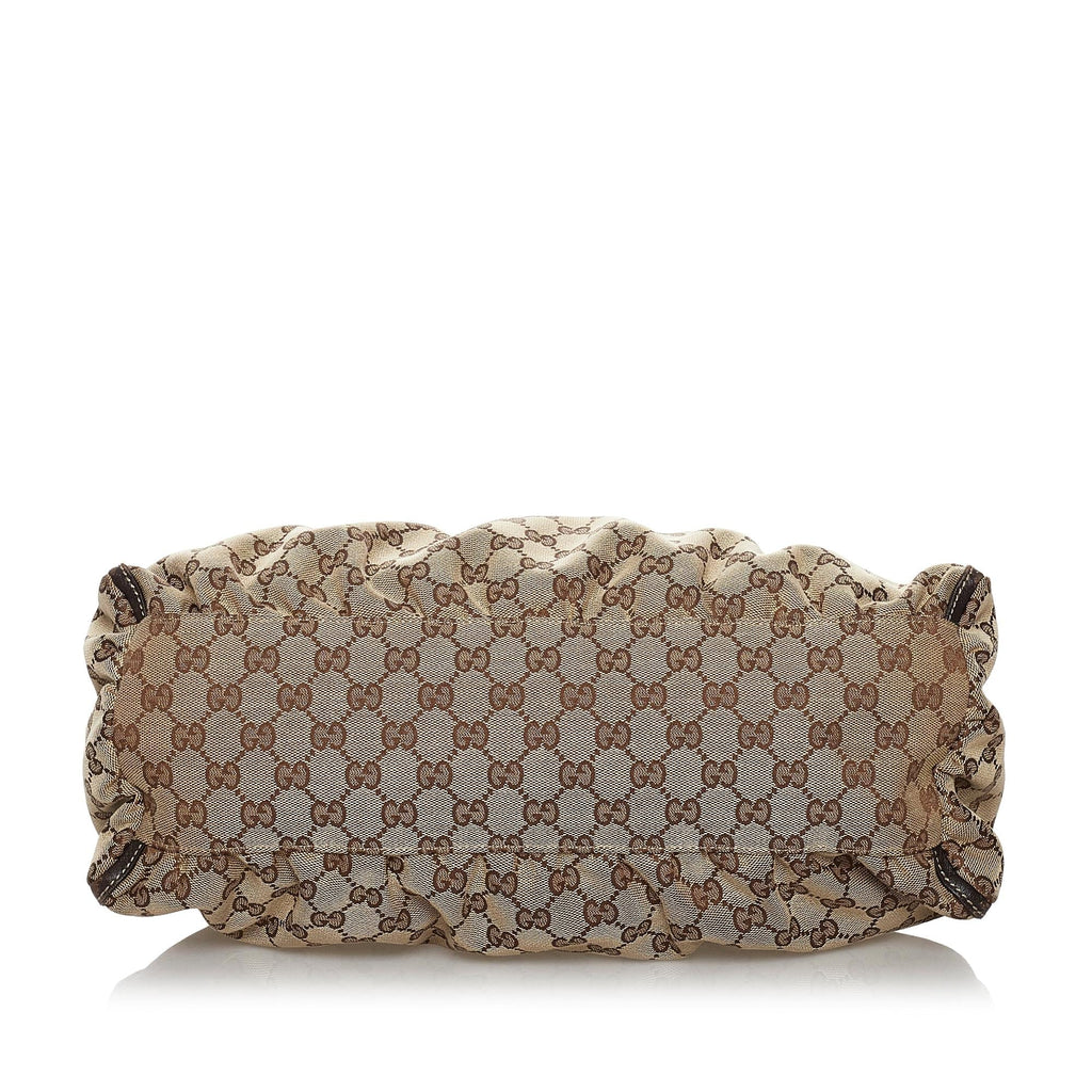 Gucci GG Canvas Abbey D-Ring Hobo Bag (SHG-30330)