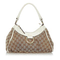 Gucci GG Canvas Abbey D-Ring Shoulder Bag (SHG-33525)