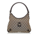 Gucci GG Canvas Abbey D-Ring Shoulder Bag (SHG-33753)