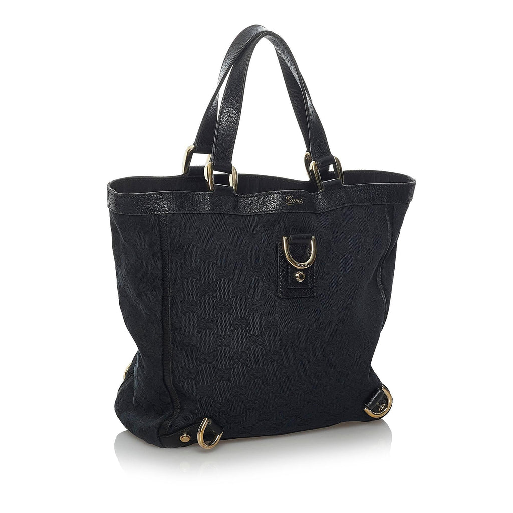 Gucci GG Canvas Abbey D-Ring Tote Bag (SHG-33717)