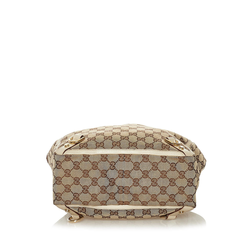 Gucci GG Canvas Abbey D-Ring Tote Bag (SHG-34880)