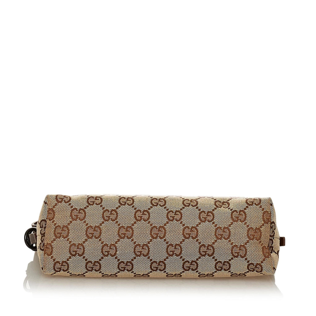 Gucci GG Canvas Baguette (SHG-28682)