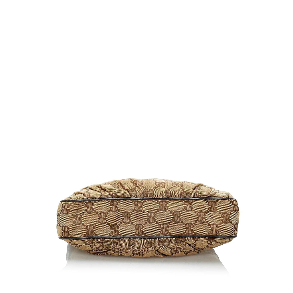 Gucci GG Canvas Baguette (SHG-34048)