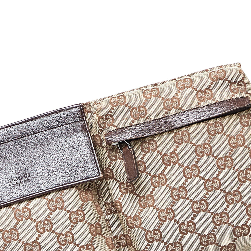 Gucci GG Canvas Belt Bag (SHG-ZHQTGi)