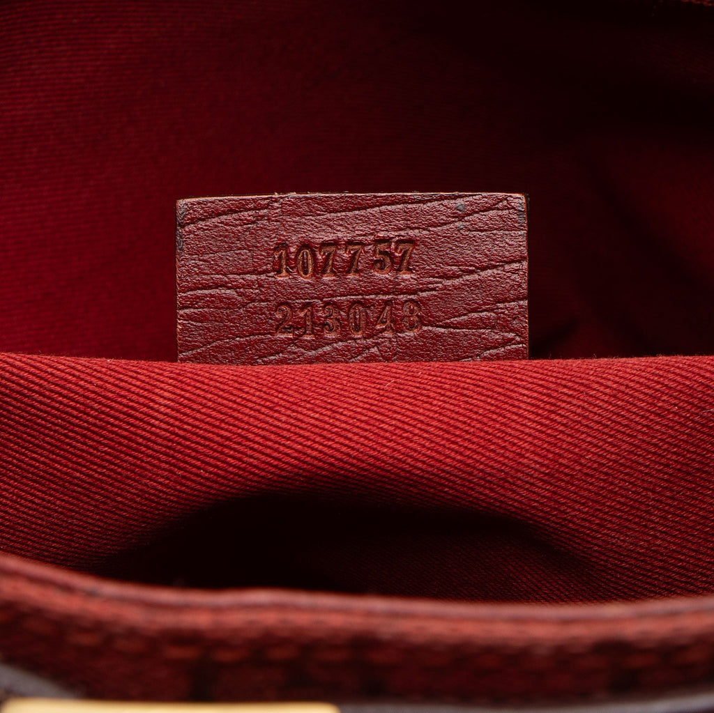 Gucci GG Canvas Belted Tote