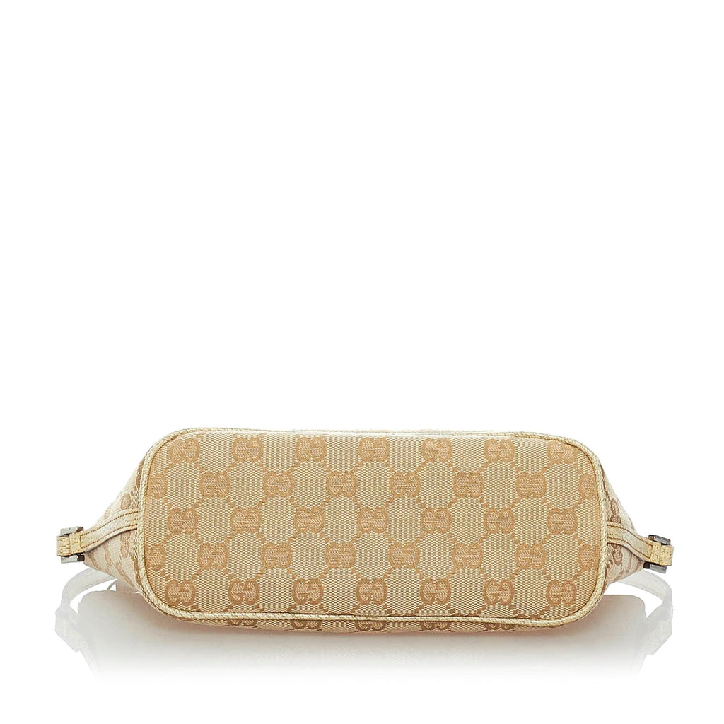 Gucci GG Canvas Boat Baguette (SHG-33179)