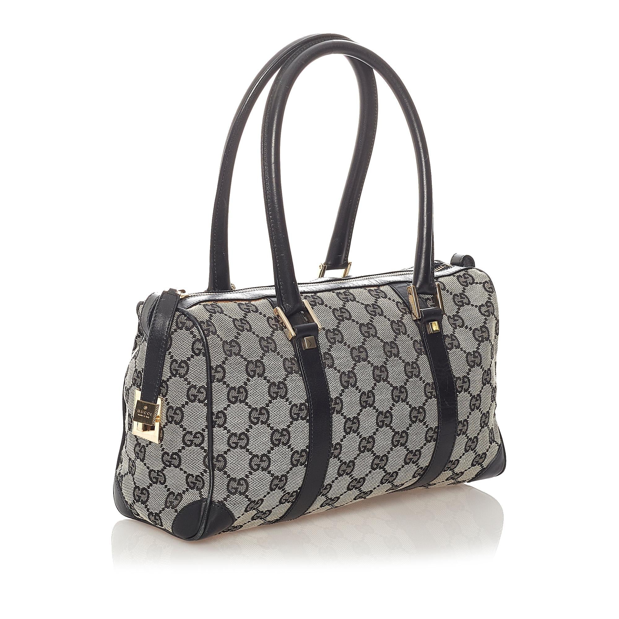 Gucci GG Canvas Boston Bag (SHG-27267)