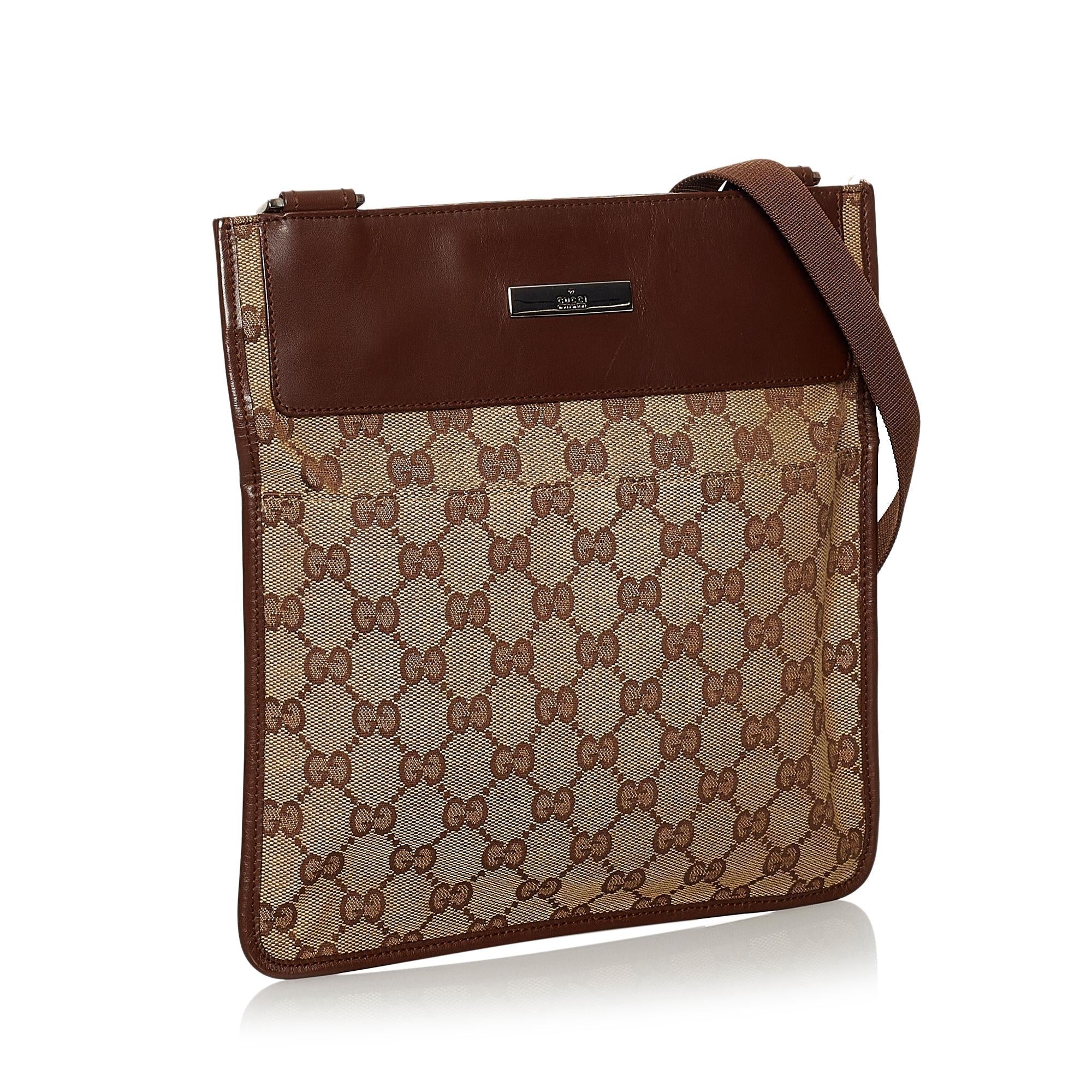 Gucci GG Canvas Crossbody Bag (SHG-30529)