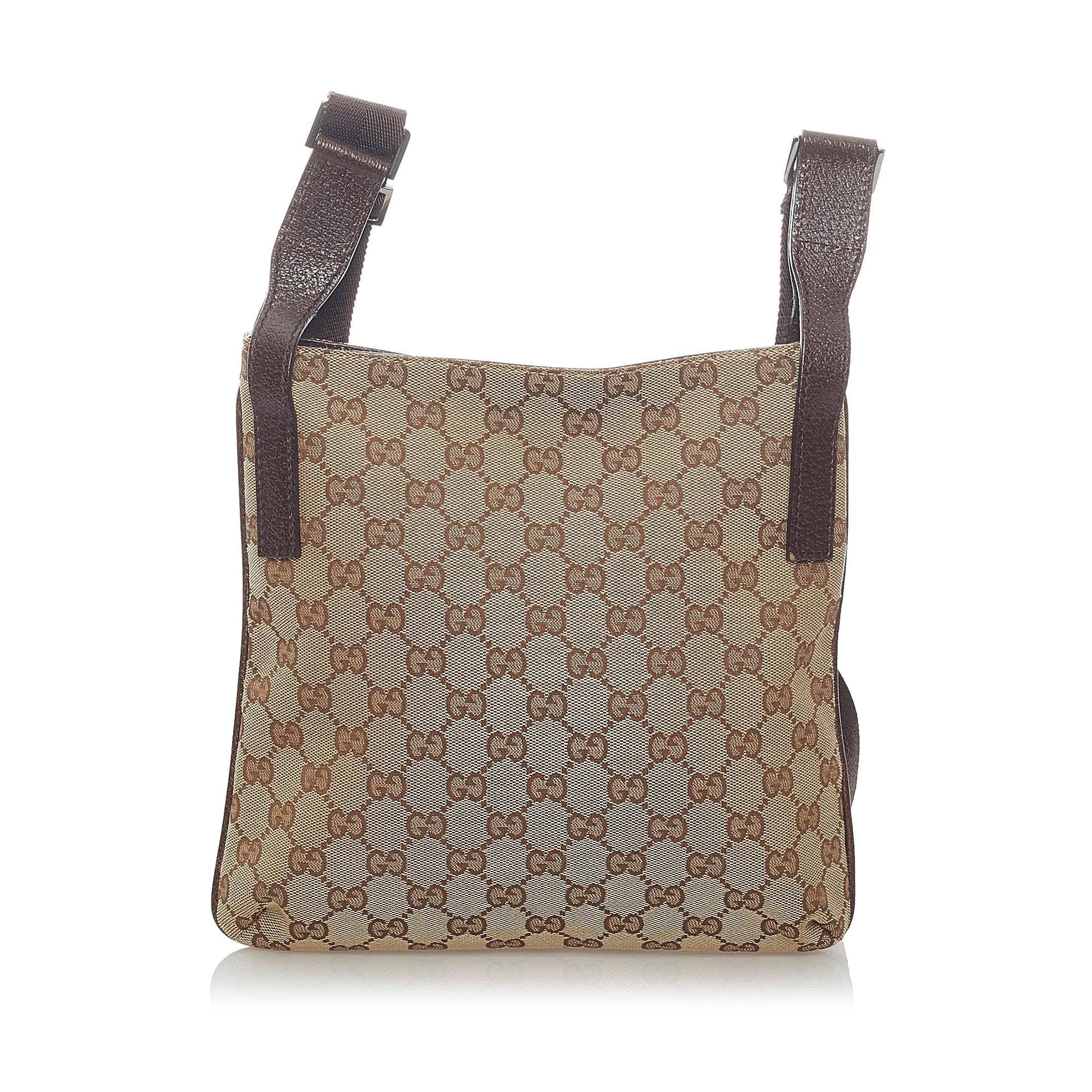 Gucci GG Canvas Crossbody Bag (SHG-33392)
