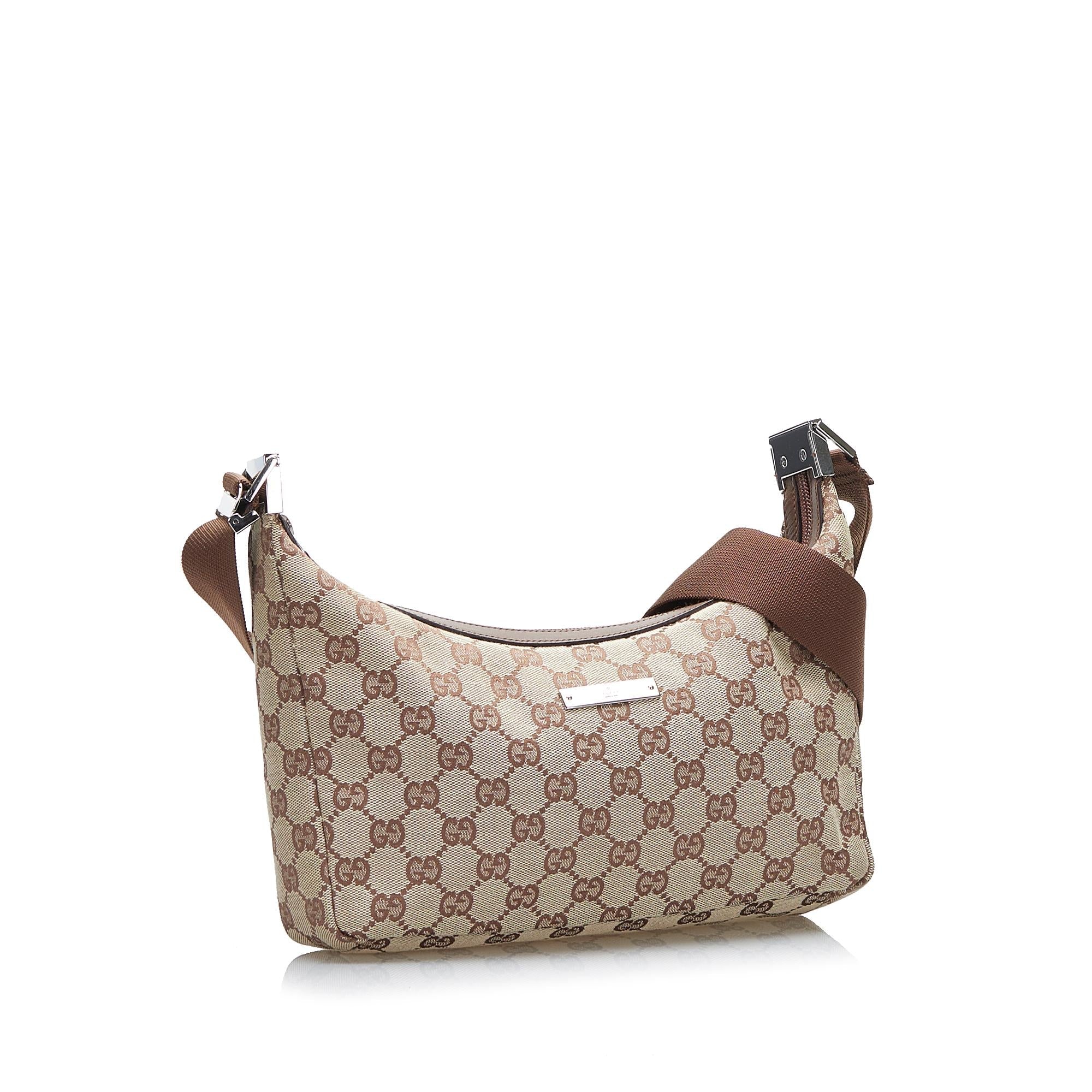 Gucci GG Canvas Crossbody (SHG-ewEN2M)