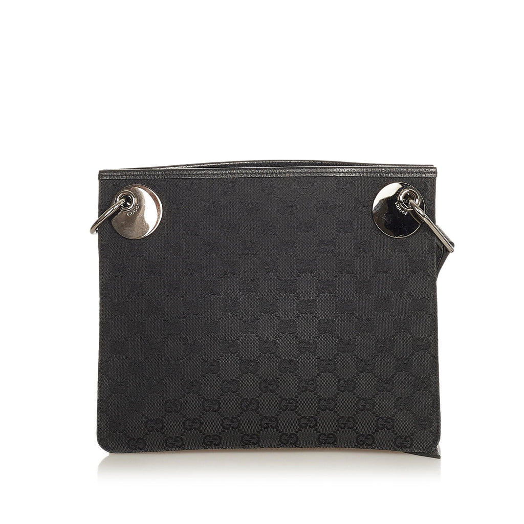 Gucci GG Canvas Eclipse Crossbody Bag (SHG-24995)