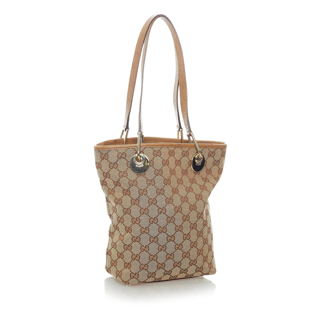 Gucci GG Canvas Eclipse Tote Bag (SHG-32291)